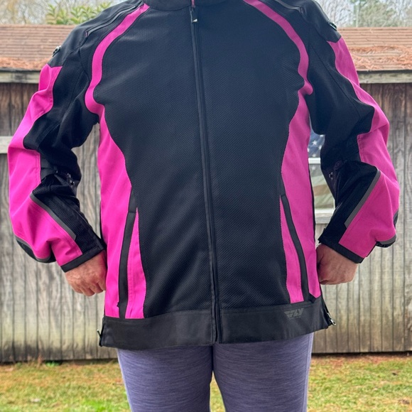 Fly Racing Women’s Armored Mesh Motorcycle Jacket size 3x - Picture 4 of 11